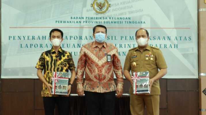 Pemda Konut Raih Opini Wtp Dari Bpk Ri Kali Berturut Turut