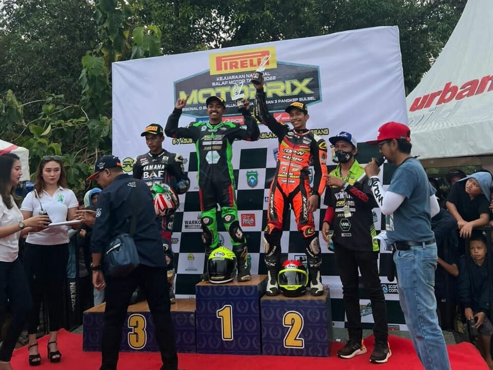 Kejurnas Motoprix Putaran Di Sulsel Pembalap Asal Baubau Naik