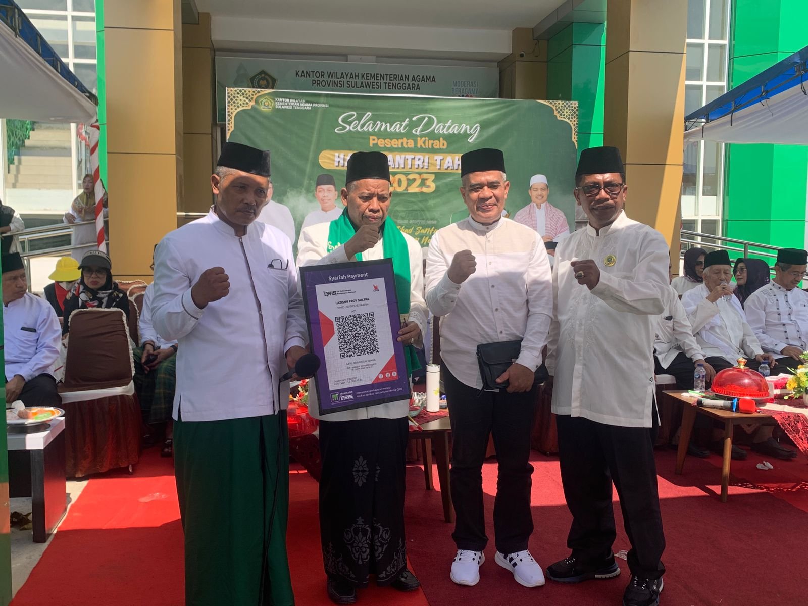 Momen Hari Santri Nasional 2023 LAZISNU Sultra Luncurkan Penggunaan