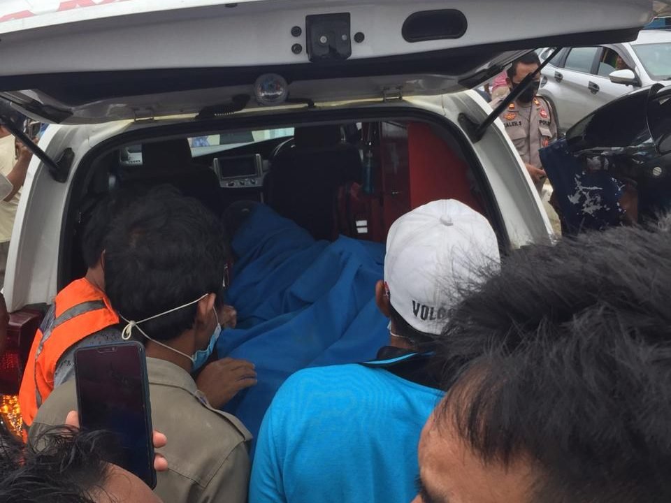 Kecelakaan Di Jalan Bunggasi, Satu Orang Meninggal Dilindas Truk