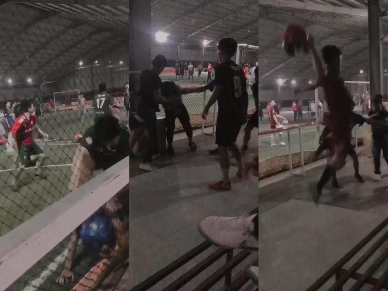 Ricuh! Perkelahian Antar Pemain Futsal di Kendari Ricuh! Perkelahian Antar Pemain Futsal di Kendari