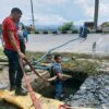 Musim Penghujan, Dinas Kebakaran Semprot Drainase di Kendari