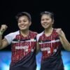Greysia/Apriyani Samakan Skor, Indonesia Tetap Tersingkir dari Piala Sudirman 2021