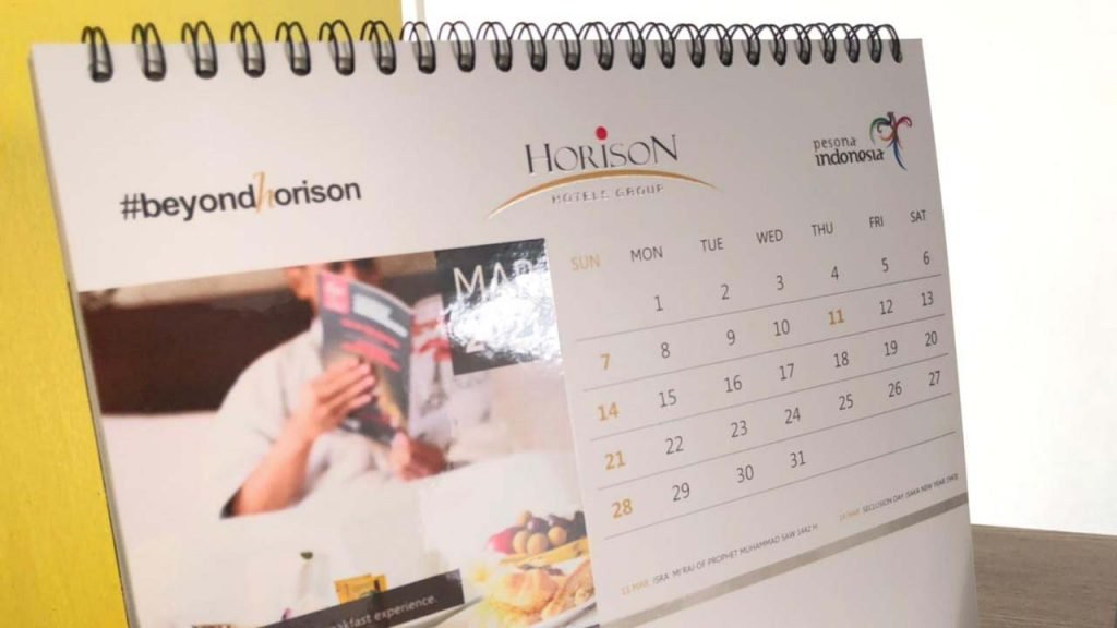 Kalender tahun 2021.