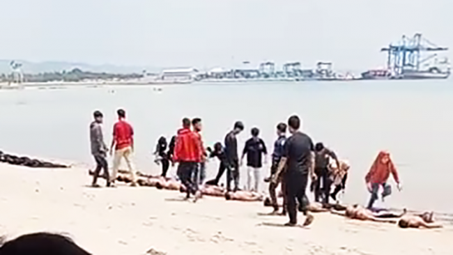 Viral Video Kekerasan Perpeloncoan Mahasiswa di Pantai Nambo, Ini Faktanya
