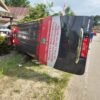 Mobil Ambulans Pengantar Jenazah Kecelakaan di Kolaka Utara