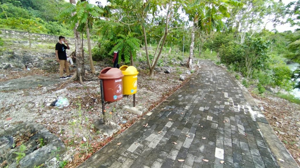 Salah satu sudut kawasan wisata Pantai Maobu. Foto: Fito/Kendariinfo (17/5/2021).