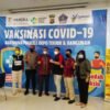 Dukung Program Pemerintah, Ratusan Karyawan Maxcell Kendari Jalani Vaksinasi