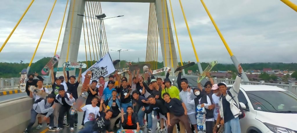 Tim 0401 Kendari Skateboarding.