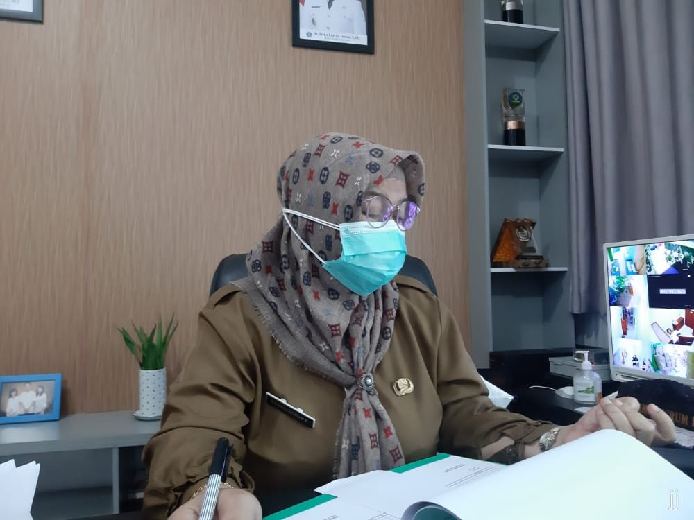 Kepala Dinas Kesehatan (Dinkes) Kota Kendari, Rahminingrum.