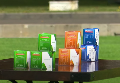 Tiga jenis paket obat dan vitamin yang diluncurkan Pemerintah indonesia, untuk pasien yang menjalani isolasi mandiri katrena Covid-19 di Tanah Air.