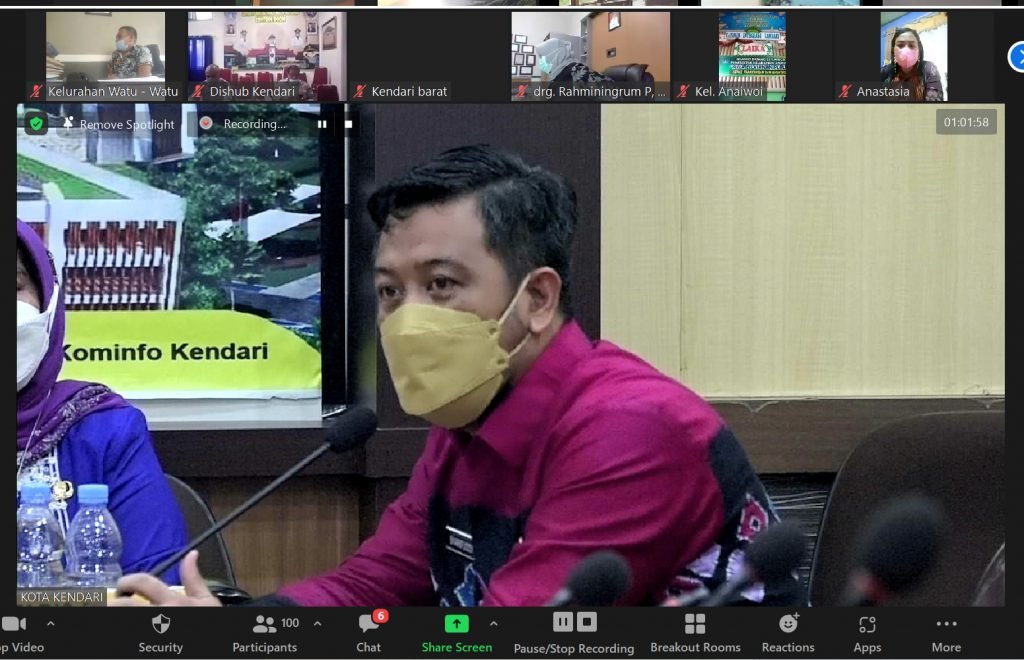 Inspektur Kota Kendari, Syarifuddin.