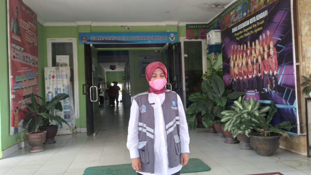 Kepala Bidang Pelayanan Kesehatan Dinkes Kendari, dr Jeni Arni Harli T.