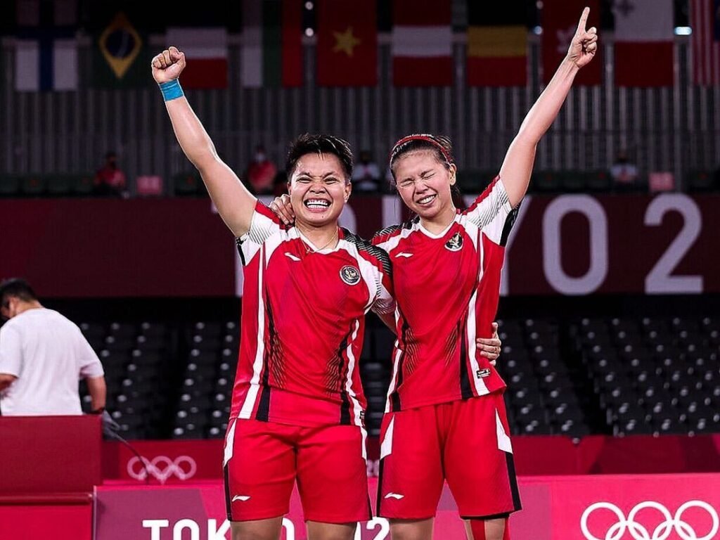 Ganda putri Indonesia, Greysia Polii/Apriyani Rahayu.