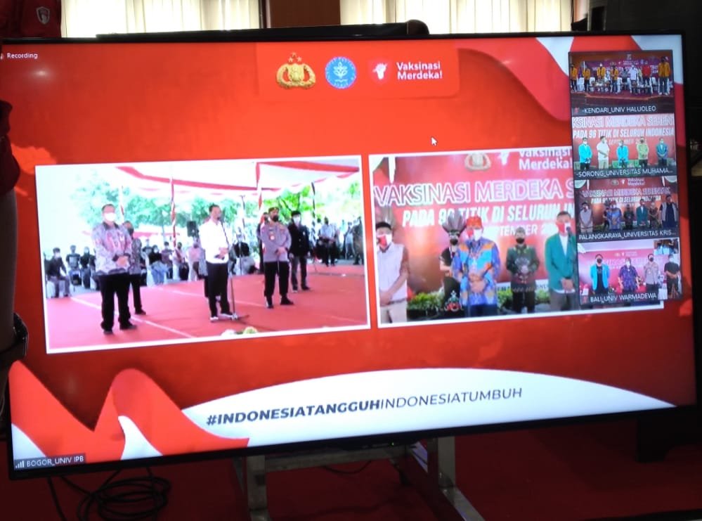 Jokowi Minta Mahasiswa Sultra Proaktif Ajak Masyarakat untuk Vaksin Jokowi Minta Mahasiswa Sultra Proaktif Ajak Masyarakat untuk Vaksin