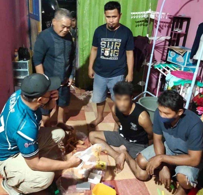 Pelaku DS yang merupakan bandar narkotika jenis sabu.