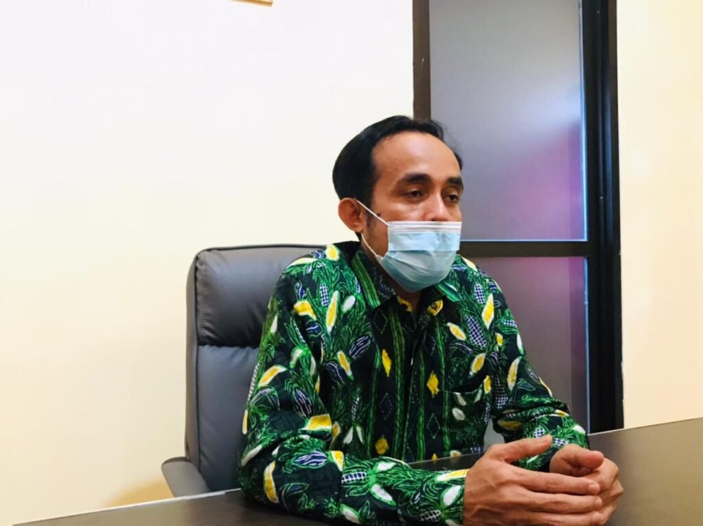 Rektor Universitas Muhammadiyah Kendari, Amir Mahmud. Foto: Yusrin Ramadhan/Kendariinfo. (2/9/2021).