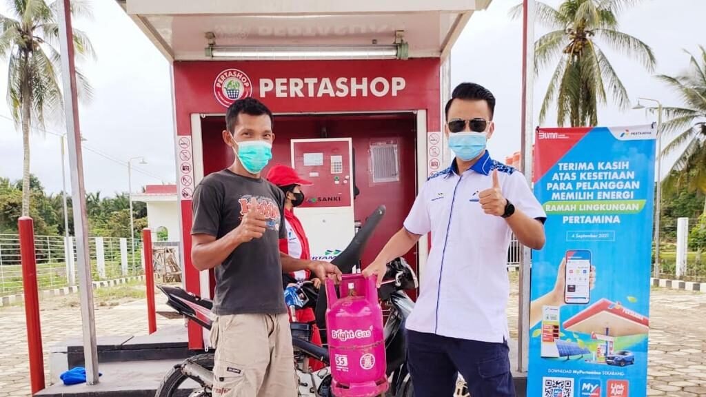 Pertamina Apresiasi UMKM Pengguna LPG Non Subsidi di Kendari Pertamina Apresiasi UMKM Pengguna LPG Non Subsidi di Kendari