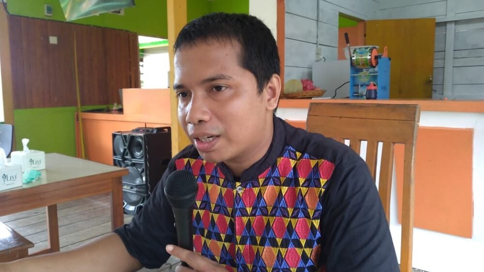 Owner Rumah Makan Sajian Sulawesi Kendari, La Ode Munafar. 