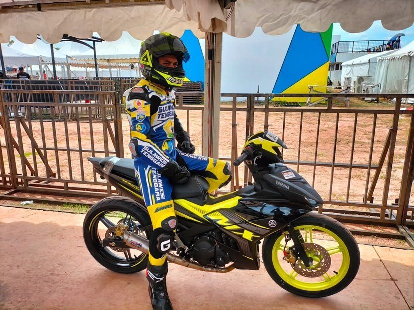 Pembalap Sulawesi Tenggara (Sultra), Muhammad Reski Awal yang turun di PON XX Papua 2021. Foto: Istimewa.