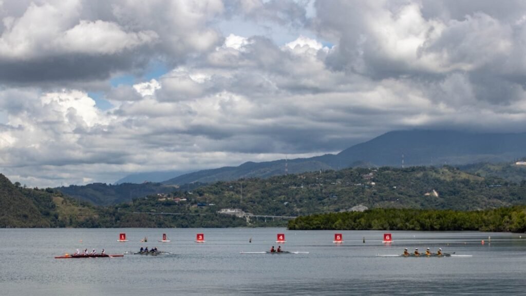 Arena dayung pada perhelatan PON XX Papua.