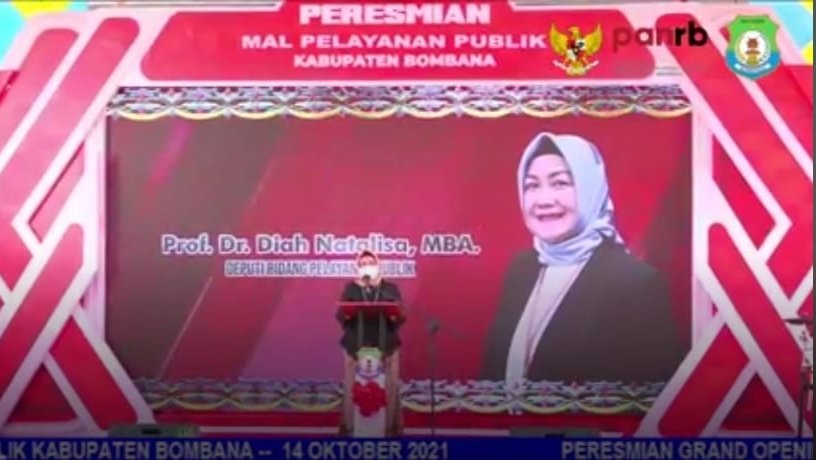 Deputi Bidang Pelayanan Publik Men-PANRB, Diah Natalisa.