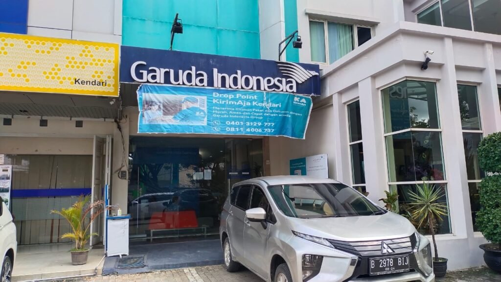 Kantor Garuda Indonesia Cabang Kendari.