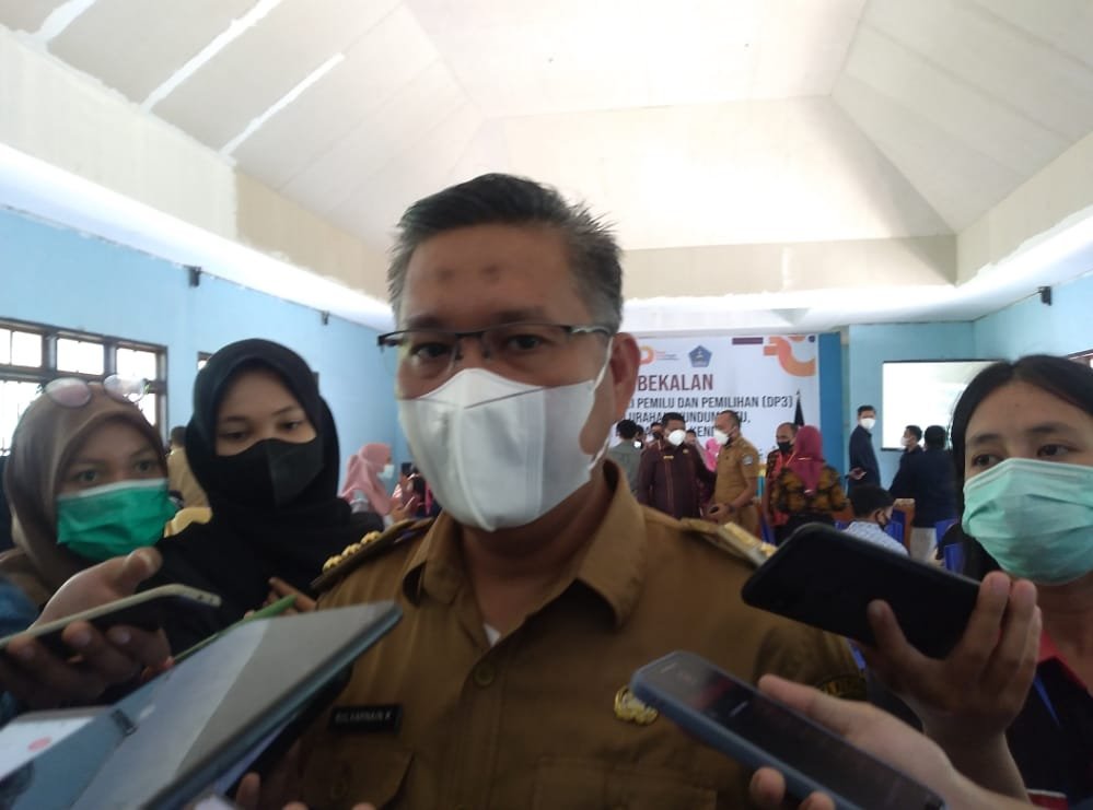 Wali Kota Kendari, Sulkarnain Kadir. Foto: Yusrin Ramadhan/Kendariinfo. (26/10/2021).