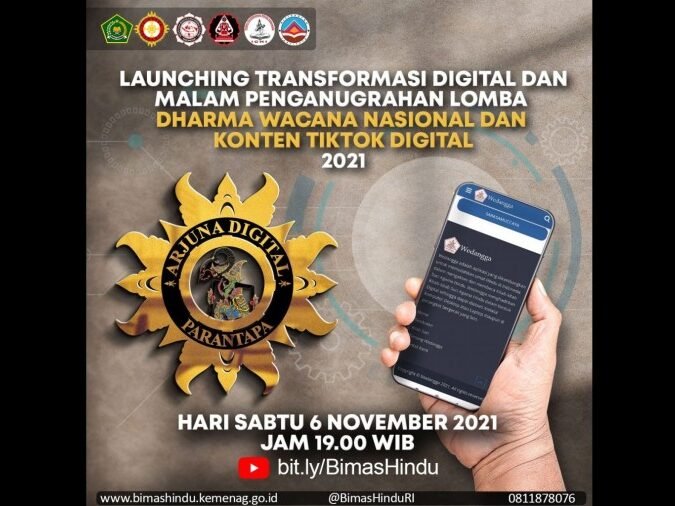 Rilis aplikasi layanan digital umat Hindu. 