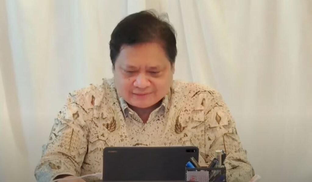 Menteri Koordinator Perekonomian (Menko Perekonomian), Airlangga Hartarto.