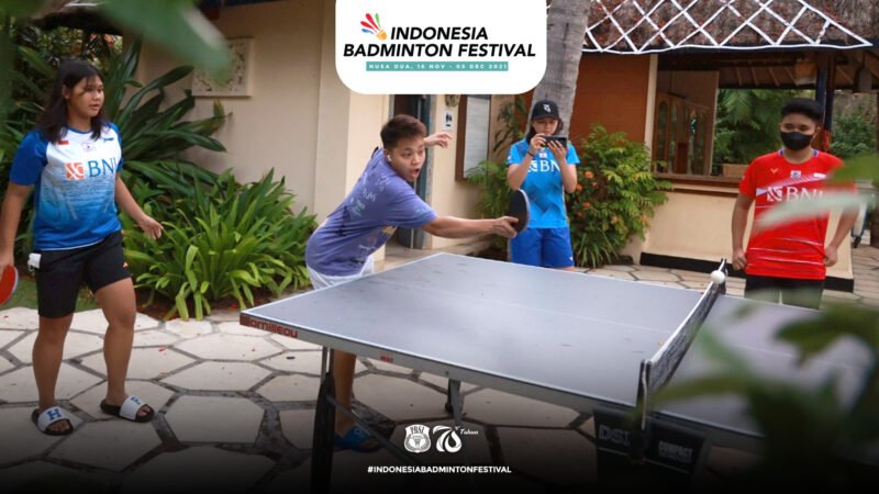 Jelang Indonesia Masters 2021, Greysia/Apriyani Main Tenis Meja Jelang Indonesia Masters 2021, Greysia/Apriyani Main Tenis Meja