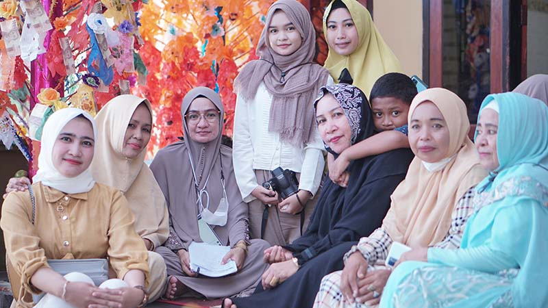 Kerukunan Keluarga Polong Bangkeng Takalar. Foto: Wira Muhammad Rafli/Kendariinfo. (30/10/2021).