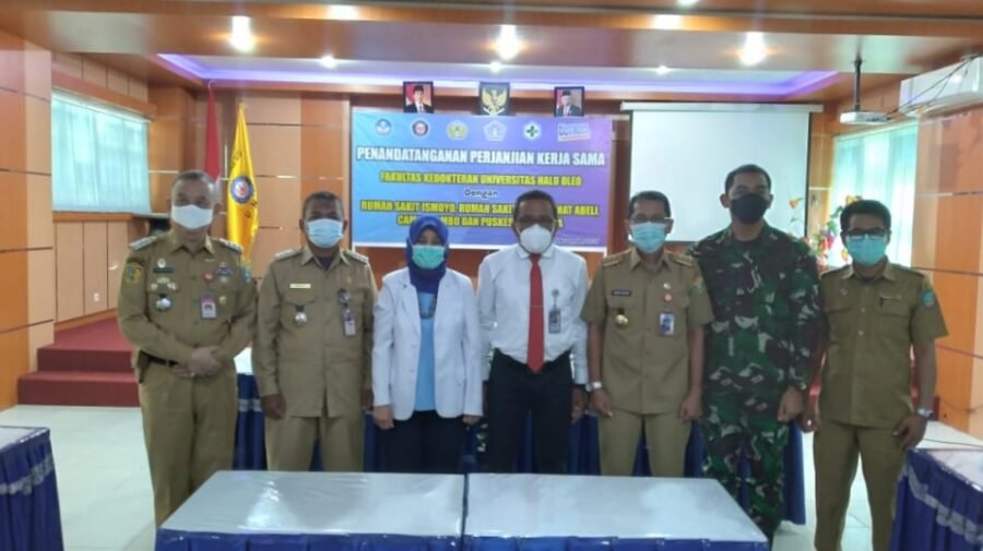 Pihak UHO, RSJ Sultra, RS Ismoyo, Camat Abeli, Camat Nambo, dan Puskesmas Konda.