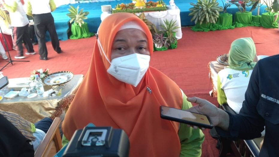Kepala Dinas Kesehatan (Dinkes) Kota Kendari, Rahminingrum. 