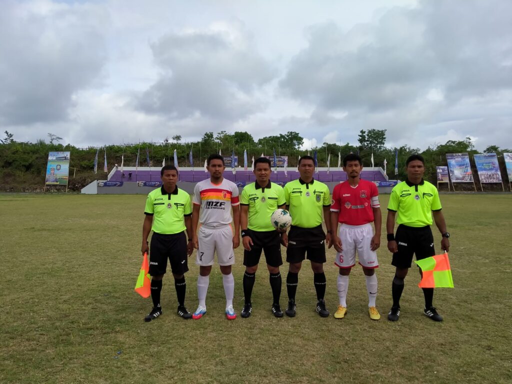 Gasko Kolaka saat bertemu dengan Amesiu United di babak final. Foto: PSSI Sultra.