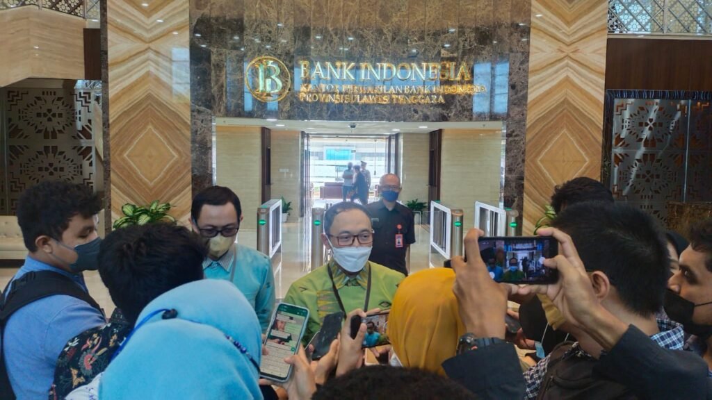 Kepala Bank Indonesia KPw Sultra, Bimo Epyanto. Foto: Ferito Julyadi/Kendariinfo. (1/12/2021).