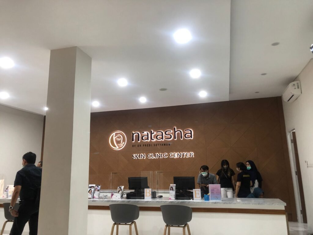 Natasha Skin Clinic Center Kendari. Foto: Kendariinfo.