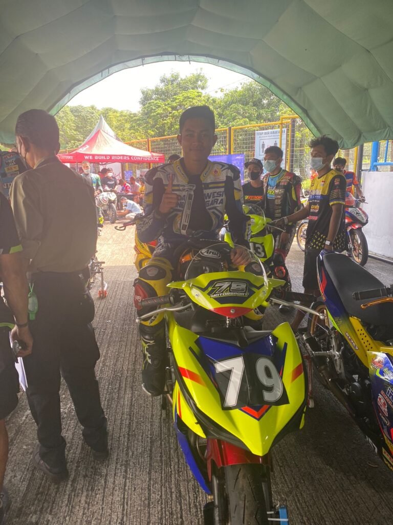 Pembalap asal Kolaka, Sultra bernama La Ode Muh. Sevyan Febriano. Foto: Istimewa.