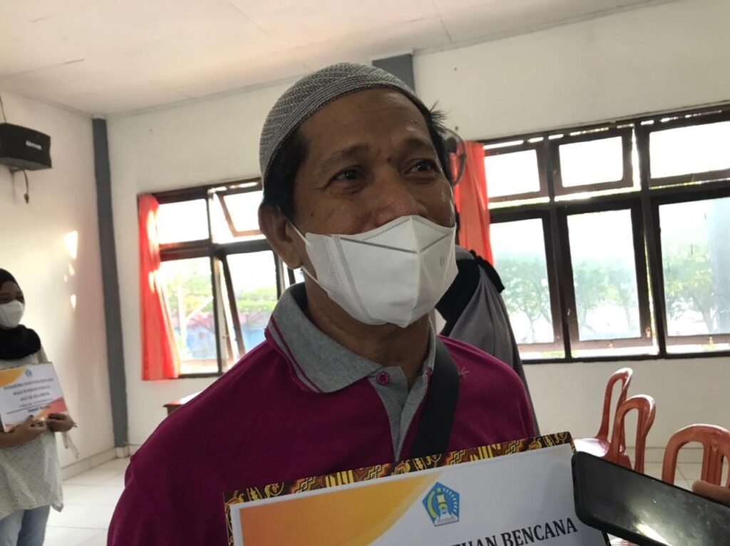 Salah satu korban bentok di Kendari, Kamaruddin. Foto: Yusrin Ramadhan/Kendariinfo. (20/12/2021).