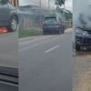 Diduga Korsleting pada Aki, Mobil Avanza Mengeluarkan Api di Kendari
