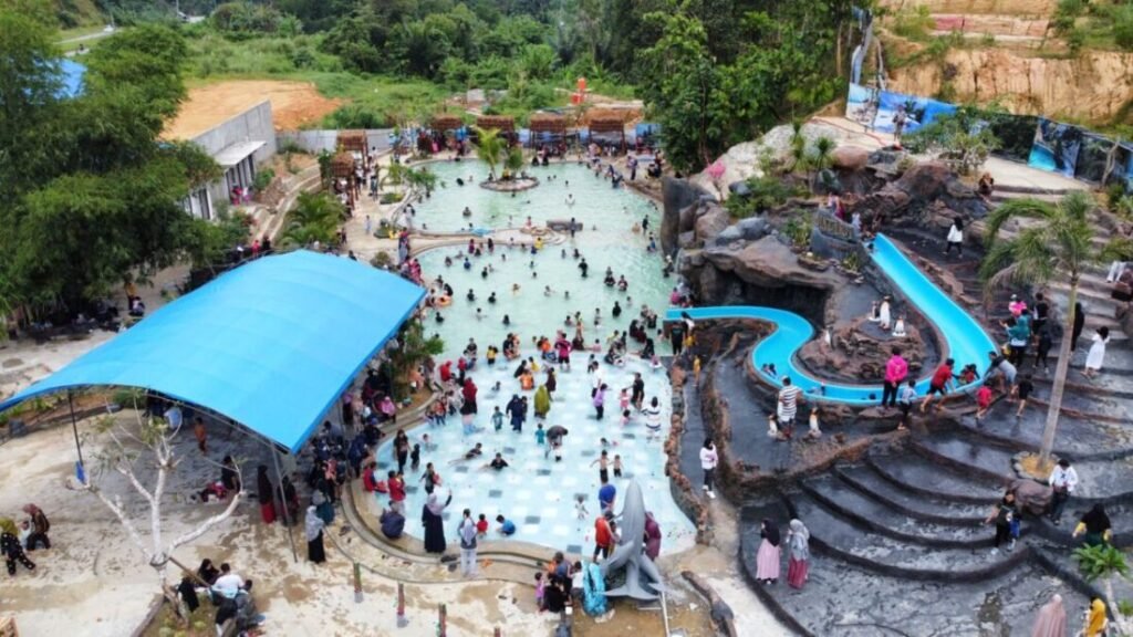 Titik lokasi Google Maps Mantara Waterpark Kendari.