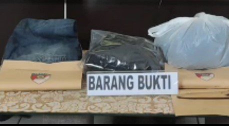 Barang bukti yang dilihatkan Polres Baubau Foto: Istimewa. (13/12/2021).