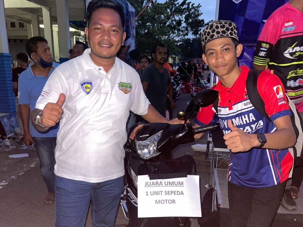 Juara umum Madil Cup 2022, Fahmi Basam asal Sulawesi Selatan dari tim Yamaha SJAM Arkarya KYT Pirelo RCB Proliner Racing Team.