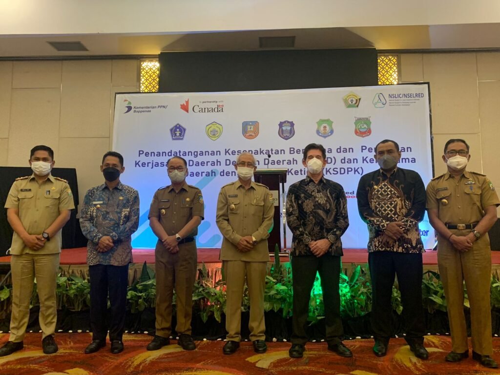 Foto bersama pihak Pemda Sultra dan NSLIC/NSELRED. 