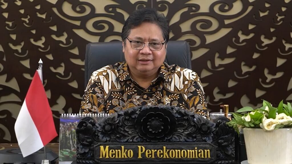 Menteri Koordinator Perekonomian (Menko Perekonomian), Airlangga Hartarto.