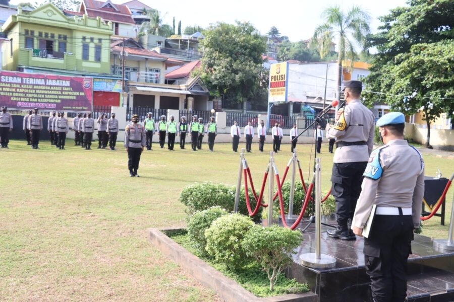 Kasat, Kabag, dan Kapolsek Lingkup Polres Baubau Berganti Kasat, Kabag, dan Kapolsek Lingkup Polres Baubau Berganti
