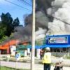 Rumah Makan Padang di Samping RSUD Kota Kendari Dilahap si Jago Merah