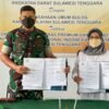 Bulog dan Denbekang TNI AD Sultra Teken MoU Pengadaan Perbekalan Personel