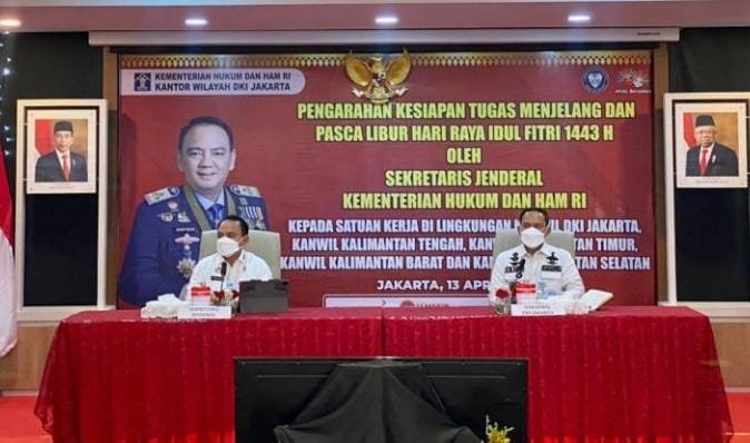 Kemenkumham Tetap Buka Layanan Publik Saat Libur Lebaran