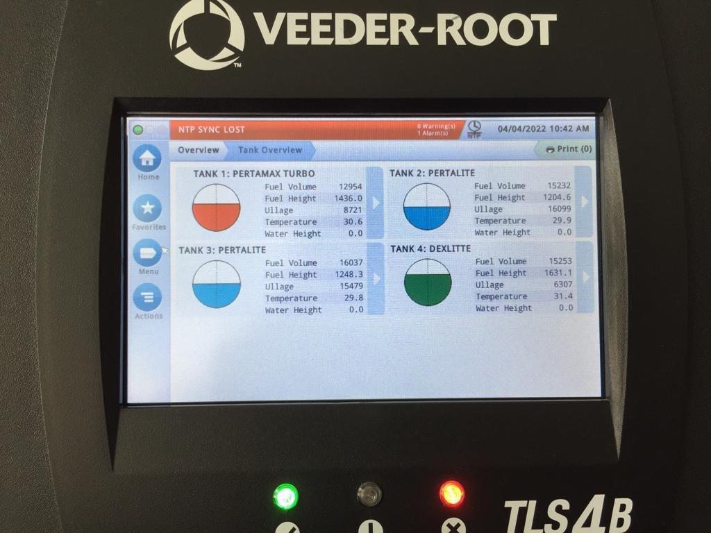 Automatic tank gauge (ATG) untuk memantau stok SPBU secara real time. Foto: Istimewa.